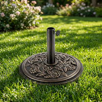 Base de parapluie à motif de rose Uplion pour parapluie de jardin de l'hôtel et du bistro