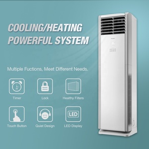เครื่องปรับอากาศแบบตั้งพื้น ไม่ใช้ระบบอินเวอร์เตอร์ 24000Btu 36000Btu 48000Btu สำหรับใช้ในบ้าน แบบเปิด-ปิด - Product Image 2