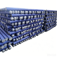 Bâche en plastique bleue, rouleau de bâche PE 2m x 100m, 170gsm, couverture pour pisciculture, bâche imperméable