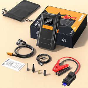 Démarreur de voiture d'urgence 12V Batterie au lithium portable Démarreur de voiture compact Gonfleur de pneus Banque d'alimentation <span class=keywords><strong>pour</strong></span> outil extérieur Pompe à voiture - Product Image 4