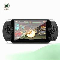 Konsol Game Genggam PSP X6 4.3-inci yang Ditingkatkan, Konsol Genggam Elektronik Retro FC Nostalgia Anak-anak, NES