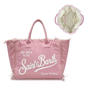 Grande <span class=keywords><strong>Borsa</strong></span> Tote in Tela con Frange - <span class=keywords><strong>Borsa</strong></span> <span class=keywords><strong>a</strong></span> Spalla Artigianale per Uso Lavorativo e Casual da Donna - Product Image 1