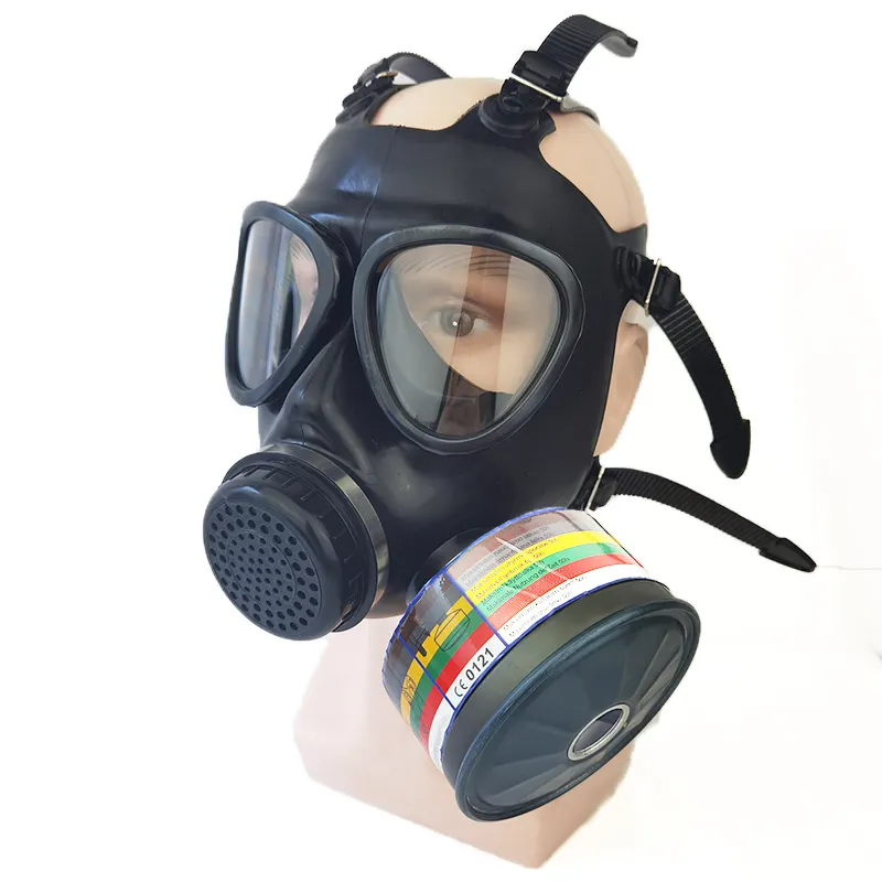 Pintura en aerosol barata, revestimiento de vinilo de goma EN136, protección de minería, Gas y fuego tóxico