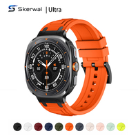 Correa de Reloj de Silicona Resistente, Correa Deportiva de Triple Capa Reforzada, Compatible con Samsung Galaxy Watch Ultra, Correas de Repuesto