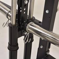 Multi-Gym Smith Machine Power Cage avec Crossover par Câble, Lat Pulldown, Low Row, Équipement de Fitness pour Entraînement Complet du Corps OEM