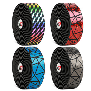 WEST BIKING Professional Colorful Bicycle Handlebar Tape with <strong>bar</strong> <strong>End</strong> <strong>Plugs</strong> High Quality Anti-slip Bicycle Handlebar Tape - Product Image 2