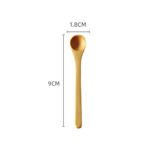 Cuillère à Café en Bambou Biodégradable à Marque Personnelle, Outil de Cuisine, Cuillère Doseuse en Bois, Pelle à Miel ou à Thé - Product Image 3