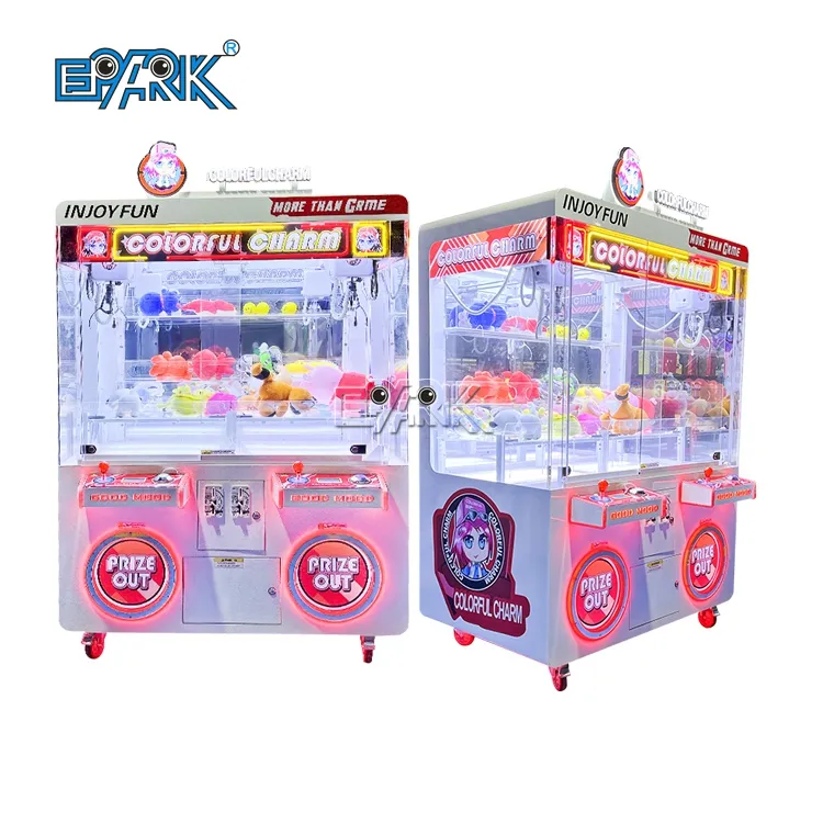 Toy Gift Games Commercial Vendor Merchandiser EPARK Coin Operated Claw Crane Machine