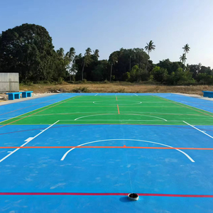 Superficie de Piso Deportivo de Acrílico Puro con Logotipo Personalizado, Superficie Acolchada de Grado Profesional, Pintura de Superficie, Fabricante Confiable - Product Image 1