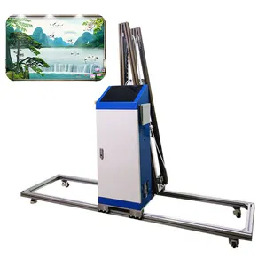 Machinery vertical mural printer for home decor wall design 3d painting machine