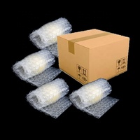 Film à bulles d'air transparent HDPE de qualité supérieure, matériau d'emballage gonflable, sac de coussin d'air, rouleau de coussin d'air 15-30 microns