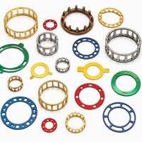 Fabrication OEM sur mesure de cages de roulements de précision, de type couronne, en laiton, acier, bronze, multicolores