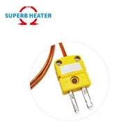 Capteur de température de surface à thermocouple de type K N J E T à réponse rapide