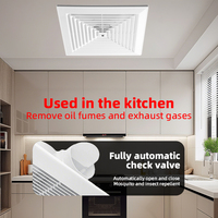 Ventilateur d'extraction électrique silencieux pour toilettes, cuisine, salle de bain, avec moteur en cuivre, en plastique, OEM/ODM