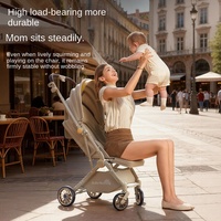 Poussette de poche écologique pour bébés nouveau-nés, légère et pliable, avec cadre en acier inoxydable, pas chère