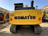 Meilleur prix pour une excavatrice Komatsu Pc130-7 d'occasion, d'origine japonaise, 13 tonnes, faible nombre d'heures, chenillée, diesel, hydraulique, vidéo disponible, FOB CIF