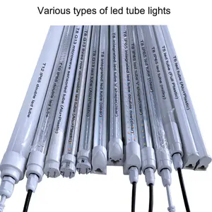 18W 36W T5 LED 튜브 빛 100lm/W 120lm/W IP65 T8 4FT 8FT T10 t12 led 튜브 램프