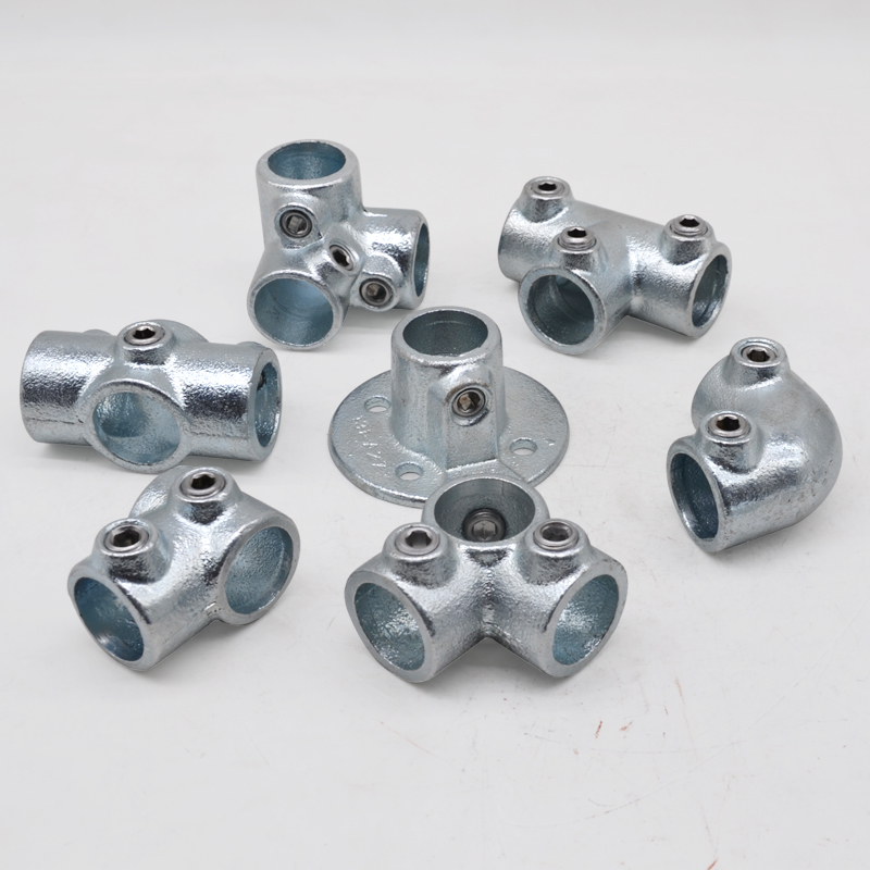 Antrader 1 Inch 90 Degree Structural Pipe Connectors,4 Sets 3 Way Etal...