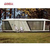 Maisons à capsules modernes en aluminium Maisons en conteneur d'hôtels à vendre au Kenya Maisons en conteneur 3 chambres à coucher 5 ans