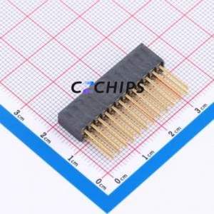 SSW-112-03-G-D Pin Socket Through hole Component (THT),P=2.54mm Connector 2.54mm 2.54mm Through Hole Double Row - Product Image 2