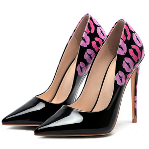 Women's Sexy Pointy Toe High <b>Heel</b> on Stiletto Pumps Large Size 45 Basic Dress Shoes Gradient Color Prom Party Shoes - Product Image 5