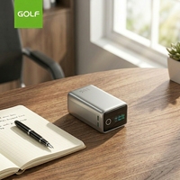 Batterie externe ultra-mince portable personnalisée en usine avec écran TFT, interrupteur tactile, charge rapide PD 100W, vente en gros