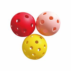 Confezione da 24 palline da <span class=keywords><strong>pickleball</strong></span> ecologiche in TPE e PE con 26 fori per giocatori di <span class=keywords><strong>pickleball</strong></span> - Product Image 2