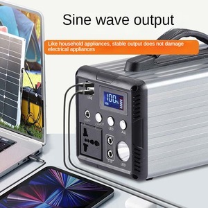 Fuente de Alimentación Móvil de Gran Capacidad 220V, Banco de Energía Solar para el Hogar, Carga de Teléfonos, Iluminación, Fuente de Energía para Automóvil - Product Image 4