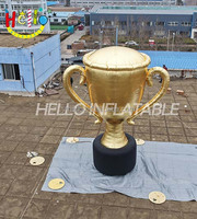 Trophée gonflable géant publicitaire doré