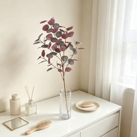 Fleurs décoratives, couronnes et plantes directement de l'usine, branches d'eucalyptus artificielles, branches d'arbres artificielles, décoration pour événements et mariages