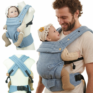 Portabebés Ergonómico Ligero, Cinturón Portabebés <span class=keywords><strong>Infantino</strong></span>, Soporta la Columna Vertebral del Bebé, Suave y Delicado, Antideslizante - Product Image 2