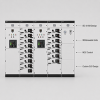 Equipo de Conexión Desmontable de Bajo Voltaje MNS 400V 3200A 50/60Hz Diseño Personalizado para Redes Eléctricas Industriales IEC 61439