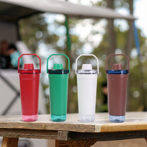 Çok Fonksiyonlu Modern Taşınabilir 590 ml Büyük Çift Cidarlı Vakumlu Paslanmaz Çelik İzoleli 6-12 Saat Termal Sızdırmaz Spor <span class=keywords><strong>Protein</strong></span> - Product Image 1