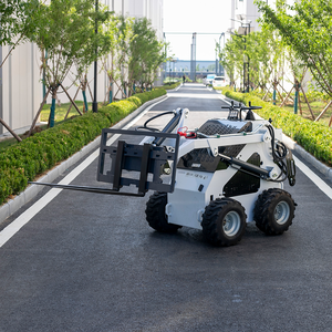 Fourches à changement de vitesse latérales hydrauliques Attachements Largeur maximale de fourche 850mm pour mini chargeuse compacte à dérapage Chargeuse sur chenilles Petite chargeuse sur pneus - Product Image 5