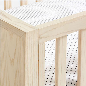 Cuna de bebé convertible 3 en 1, <span class=keywords><strong>cama</strong></span> <span class=keywords><strong>nido</strong></span> de madera para bebé, diseño limpio, marco de <span class=keywords><strong>cama</strong></span> para niños, listón de seguridad para niños pequeños, muebles de lujo para dormitorio - Product Image 5