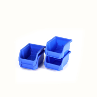 Bacs de stockage rentables et écologiques pour stocks en vrac Caisse empilable empilable en plastique recyclable pour un stockage efficace