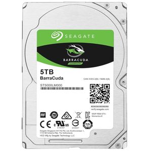 ST5000LM000 BarraCuda <span class=keywords><strong>5TB</strong></span> Disco Duro Interno <span class=keywords><strong>HDD</strong></span> 2,5 Pulgadas SATA 6 Gb/s 5400 RPM 128MB Caché para Computadora PC de Escritorio - Product Image 1