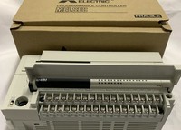 Controlador PLC Serie FX3U-48MT/ES-A, 24DI 24DO, Salida de Transistor, 100-240VAC, Unidad de Control de Movimiento por Pulsos de Alta Velocidad