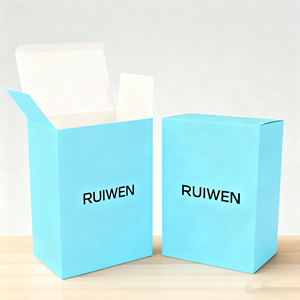 Caja de Papel Plegable Personalizada de Alta Calidad con Doble Inserto y Doble Cierre para Productos Infantiles y Alimentos, Tipo Caja Plegable con Laminado Mate - Product Image 1