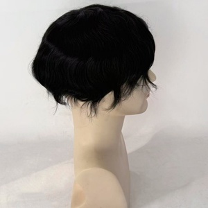 วิกผมผู้ชาย NPU และ MONO Natural Wave ผมแท้  ระบบต่อผมแบบทูพี ราคาดีที่สุด คุณภาพเยี่ยม # ความหนาแน่น 120% - Product Image 3