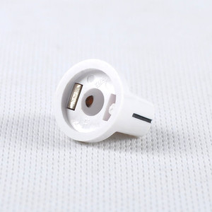 مقبض صوت بلاستيكي أبيض مقاس 19×15 ملم لمكبر صوت الجيتار الكهربائي DIY - Product Image 2