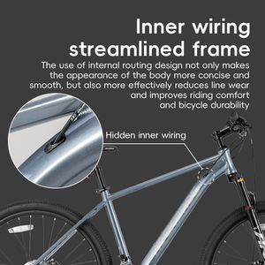 Vélo ROCKBROS pour adultes et étudiants, vélo de montagne et de route en alliage d'aluminium, frein à disque interne de 27,5 pouces, 24 vitesses, pour hommes et femmes - Product Image 5