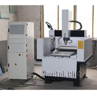 Routeur CNC en métal à commande informatique Syntec 4040 6060 Mach3 NK280B, machine de gravure CNC pour métaux lourds, moules en laiton, cuivre, aluminium