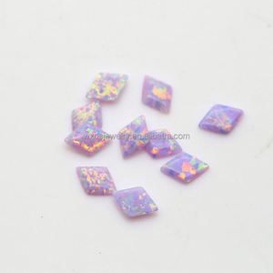 พลอยรูปสี่เหลี่ยมขนมเปียกปูนแบบหลังเบี้ยยอดนิยมสำหรับตกแต่งทันตกรรมวัสดุตะกั่วฟรี - Product Image 3
