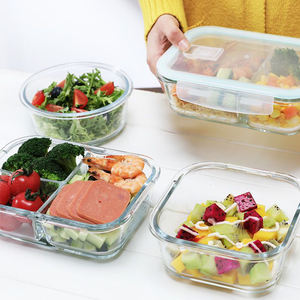 Boîte à lunch carrée cloisonnée de 490ml, peut être chauffée au micro-ondes, adaptée pour apporter des repas <span class=keywords><strong>en</strong></span> <span class=keywords><strong>semaine</strong></span> - Product Image 6