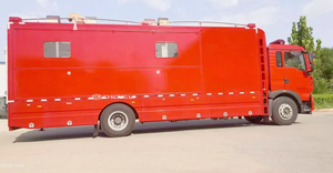 Camion de cuisine mobile HOWO 4X2 pour pompiers, restauration extérieure - Product Image 5