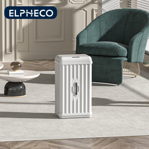 ELPHECO Bote <span class=keywords><strong>de</strong></span> <span class=keywords><strong>Basura</strong></span> <span class=keywords><strong>de</strong></span> Reciclaje con Sensor Inteligente, Plástico Automático Plegable <span class=keywords><strong>de</strong></span> Gran Capacidad con Tapa para Uso Doméstico - Product Image 5