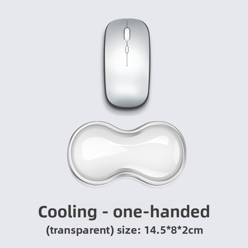 Froid-une main-transparent