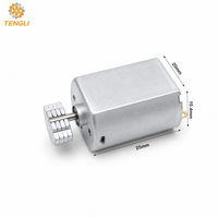 Moteur à vibration CC à aimant permanent 130, 3V 3.7V, à rotation stable, pour appareils intelligents, kit intelligent