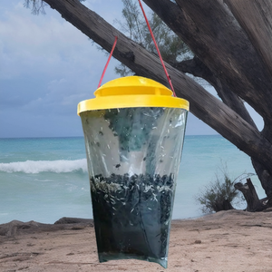 Offre Spéciale piège à mouches extérieur suspendu jetable piège à fruits à mouches grand sac <span class=keywords><strong>attrape</strong></span>-mouches - Product Image 3